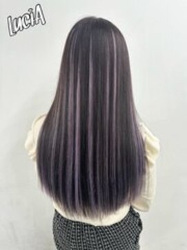 ルシア 京都四条河原町烏丸(LuciA) 【レミー100%/54cm】シールエクステ80枚×バレイヤージュ
