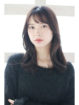 アウラ(Aula by marbles) くびれカール/くびれロング/ダークグレージュ[横浜]