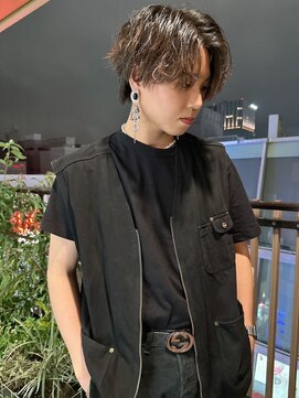 ジーナ 天神(Zina) ブルーブラックスペインカール