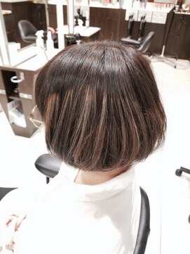 ミック ヘアアンドメイクアップ 高田店(miq Hair&Make up) ハイライト/ショートハイライト/プレイングカラー/ルーツカラー