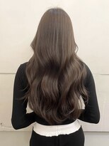 ネオリーブ チロル 横浜西口店(Neolive CiroL.)&nbsp;赤み消しグレージュ韓国レイヤーヨシンモリ巻き【横浜】