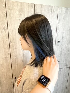 ヘアーリゾートノーブル(Hair Resort Noble) インナー×ブルー