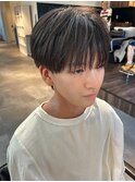 MEN’S HAIR/ブルーブラック/フェザーパーマ/千葉駅