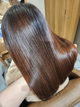 テラスヘア 長岡(TERRACEhair) 汗に負けない美髪へ導く髪質改善縮毛矯正。