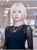 韓国レイヤー顔周りカット透明感カラー髪質改善艶髪シースルー