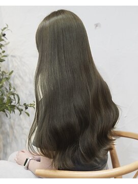 アリー 原宿 表参道(ALLY) ALLY松村　ブリーチ無しで叶うオリーブベージュ