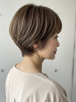 プラグ ヘアーデザイン 大名店(PLUG hair design)&nbsp;*ショートボブ/ショートヘア/脱白髪染め/白髪ぼかし/髪質改善