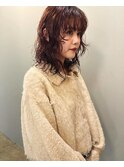 【柏原良亮】ニュアンスパーマ×ミディアムレイヤー