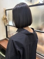 プチメゾントウキョウ(Petit Maison Tokyo) Aラインボブ_縮毛矯正