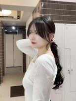 アイドットプラス 札幌大通り(i.+ODORI) 韓国風巻きシースルーバング小顔顔周りカット