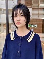 ニュートン(NEWTON)&nbsp;顔周り　韓国　前髪　ショート　ウルフ　ハッシュ　学割　立川