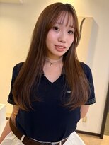ピカイチ(pikaichi)&nbsp;似合わせロングレイヤー×シースルーバング