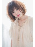 エアリーウェーブ　大人かわいいボブスタイル　似合わせカット