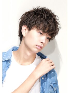 リップスヘアー 銀座(LIPPS hair) 癖パラフ無造作マッシュワイルドビジカジ刈り上げツーブロック