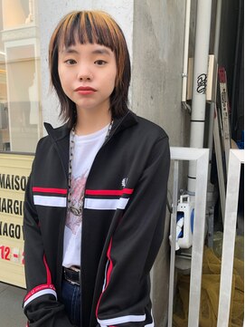 ラパンセヴェール(LA PENSEE VERT) 個性派バングカラー