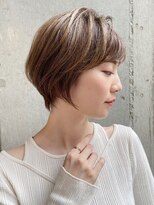 ダヴィン 中目黒(DaVin)&nbsp;【DaVin中目黒】大人美人 春ショート ベージュカラー