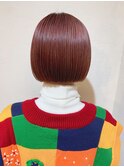 ローグ金町美容室《沙月》　ピンクカラー