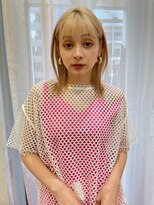 ロンドプランタン 恵比寿(Lond Printemps)&nbsp;＊石垣　ハイトーン＆くびれミディアムで韓国ヘア