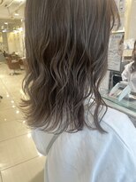 ネオリーブアイム 横浜西口店(Neolive aim)&nbsp;透明感抜群◎冬のグレージュカラー【横浜】