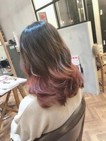 ランソ(RUNSO)&nbsp;グラデーションカラー/レッドブラウン