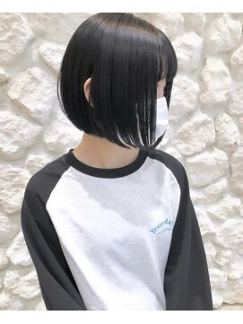 モアナ バイ ヘッドライト大宮店(Moana by HEADLIGHT) Moana【大宮】#前下がりボブ#縮毛矯正#髪質改善#暗髪