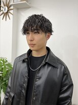 ピープスアンドスー 表参道 渋谷(Peeps&Suu.) メンズカット ツイストスパイラルパーマ 波巻パーマ