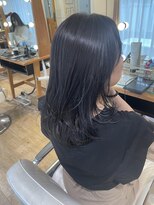 ネオリーブ チロル 横浜西口店(Neolive CiroL.)&nbsp;ダークブラウン　艶髪　大人可愛いレイヤー