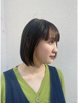 プレフル(playfull)&nbsp;【playfull*】ベージュインナーボブ