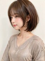 フルール(Fleur) 大人可愛い小顔前下がりボブ×ナチュラルボブ×ミニボブ20代30代