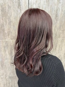 ミック ヘアアンドメイク アップ 駒込店(miq Hair&Make up) 暖色カラー×カールスタイリング