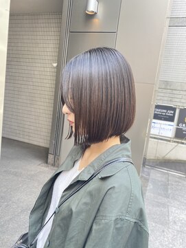 グランドライン(GRAND LINE) ぱつっと内巻きボブ