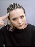 コーンロー風メンズヘアメイク☆メン地下歌舞伎ホスト推し活