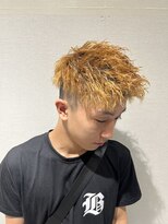 ヒロギンザ 大阪本店(HIRO GINZA)&nbsp;ツイストパーマ×ツーブロックスタイル