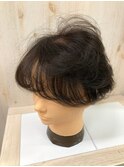部分ウィッグ