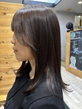 アトリエ タキ(atelier.taki) 顔周り流しスタイル