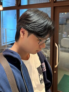 アルム オモテサンドウ(ALLM omotesando) 韓国風カルマパーマ 韓国ヘア メンズ 原宿 表参道