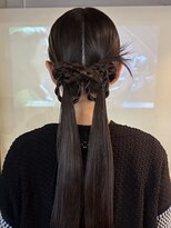 【徳岡】タイトヘア タイトヘアセット モードヘア