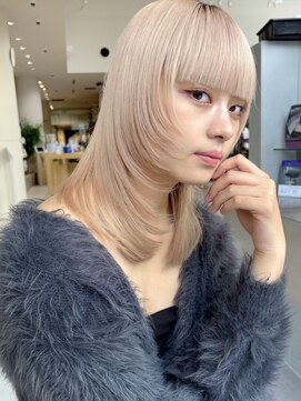 ミンクス 銀座店(MINX) 【MINX】似合わせフェミニンロングレイヤー_銀座/髪質改善