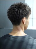 アップバングリバースパーマ