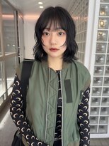 フィルムス 表参道(FILMS)&nbsp;ミニウルフレイヤーカット顔周り前髪韓国ショートボブ/表参道