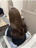 ナチュラルブラウン艶カラー