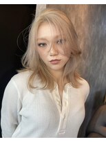 ヌル 表参道本店(Null)&nbsp;ワントーン/デザインカラー/ルーツカラー/表参道/明治神宮前