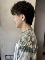 ヘアー アイス ルーチェ(HAIR ICI LUCE) マッシュウルフ/無造作/パーマ/眉毛/メンズ/シャドウ/大矢