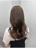 ブリーチなしダブルカラー RIKO ダークミルクティー