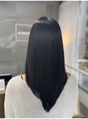 透け感、暗めカラー