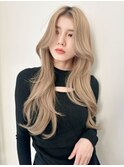 レイヤーカットマッシュショートボブウルフカット韓国◎前髪なし