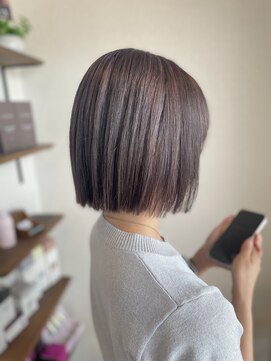 シェーヌ(CHAINE) ボブ/暗めカラー