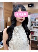 韓国風ロング×プルエクステ｜米子で自然に馴染む艶髪へ