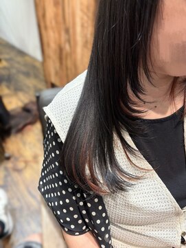 ヘアーデザインガーデニア(hair design Gardenia) ブリーチ履歴有り☆縮毛矯正【赤羽 赤羽岩渕 子連れ美容室】