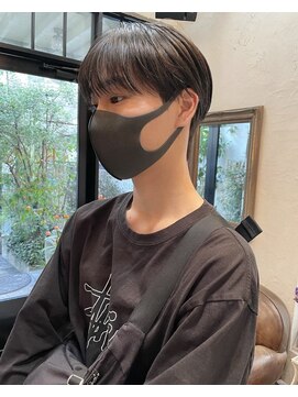 アットラブ バイ ベル(at'LAV by Belle) men'shair/センターパート/メンズショート/韓国風マッシュ